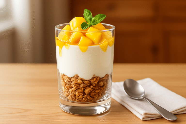 Yoghurt Parfait Mangga Madu Granola: Sehat, Lezat, dan Mudah Dibuat