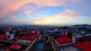 6 Restaurant rooftop sunset romantis