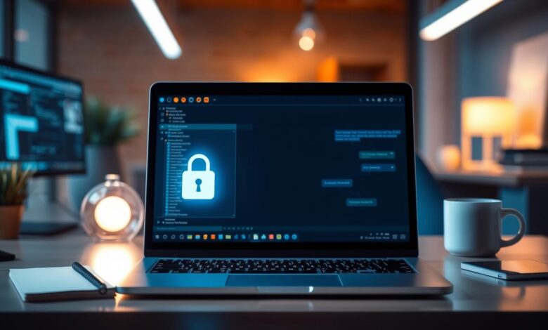 Mengunci folder dan file penting